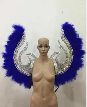 Feather clothing Stage performance catwalk carnival Headdress flower pubs party Men's wear women's clothing
Feather clothing Stage performance catwalk carnival Headdress flower pubs party Men's wear women's clothing