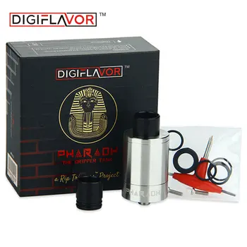 Original Digiflavor Pharaoh 25 Dripper Tank 3ml Capacity Airflow Control with 510 Thread Pharaoh 25 Atomizer
Original Digiflavor Pharaoh 25 Dripper Tank 3ml Capacity Airflow Control with 510 Thread Pharaoh 25 Atomizer