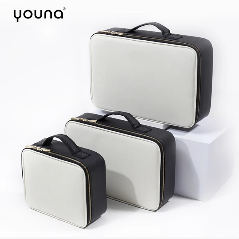 Travel Makeup Train Case Cosmetic Organizer Portable Travel Storage Box With Detachable Partition Tattoo Manicure Makeup Boxes
Travel Makeup Train Case Cosmetic Organizer Portable Travel Storage Box With Detachable Partition Tattoo Manicure Makeup Boxes