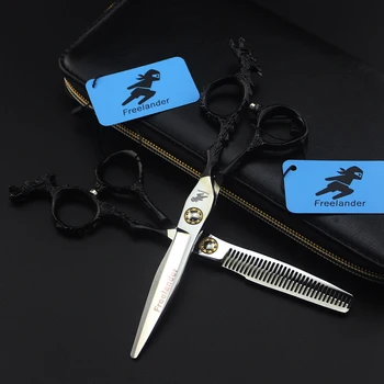 Professional 6.0 Inch 6 Salon Hairdresser's Cutting Scissors Hair Shears Professional Barbers Hair Cut Styling Tools 
Professional 6.0 Inch 6 Salon Hairdresser's Cutting Scissors Hair Shears Professional Barbers Hair Cut Styling Tools