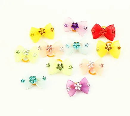 100PC/Lot Mini Gauze Bows For Dog Pet Grooming Accessories Ribbon Dog Hair Bows Wholesale
100PC/Lot Mini Gauze Bows For Dog Pet Grooming Accessories Ribbon Dog Hair Bows Wholesale