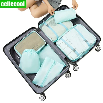 7 PCS Travel Storage Bag Set Travel Organizer Bag Clothes Tidy Organizer Wardrobe Suitcase Pouch Case Shoes Packing Travel Bag
7 PCS Travel Storage Bag Set Travel Organizer Bag Clothes Tidy Organizer Wardrobe Suitcase Pouch Case Shoes Packing Travel Bag