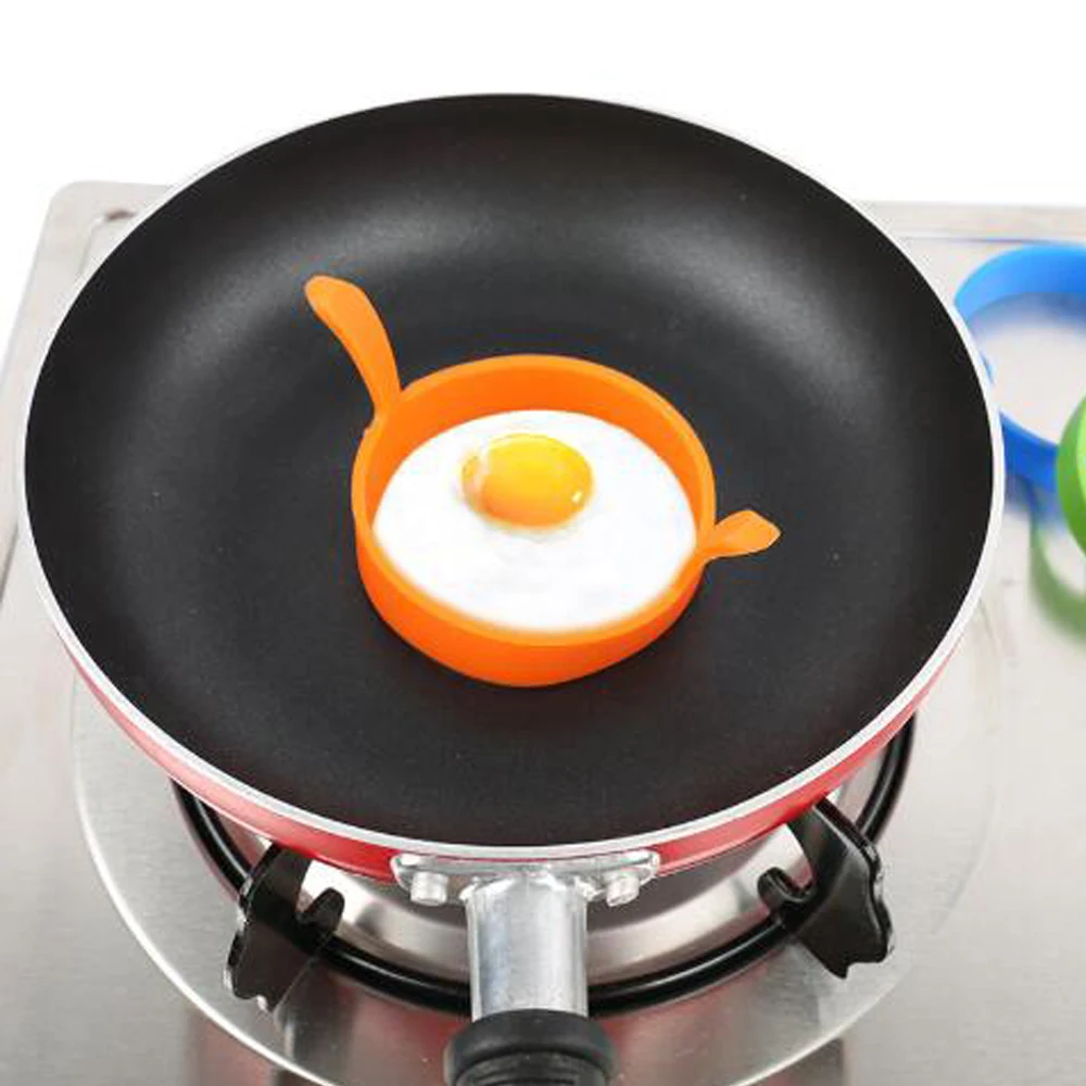 10pcs Ring Shape Silicone Fried Eggs Egg Molds Device Pancake Cooking Tools DIY Kitchen Gadgets Fried Egg Device pancake maker
10pcs Ring Shape Silicone Fried Eggs Egg Molds Device Pancake Cooking Tools DIY Kitchen Gadgets Fried Egg Device pancake maker