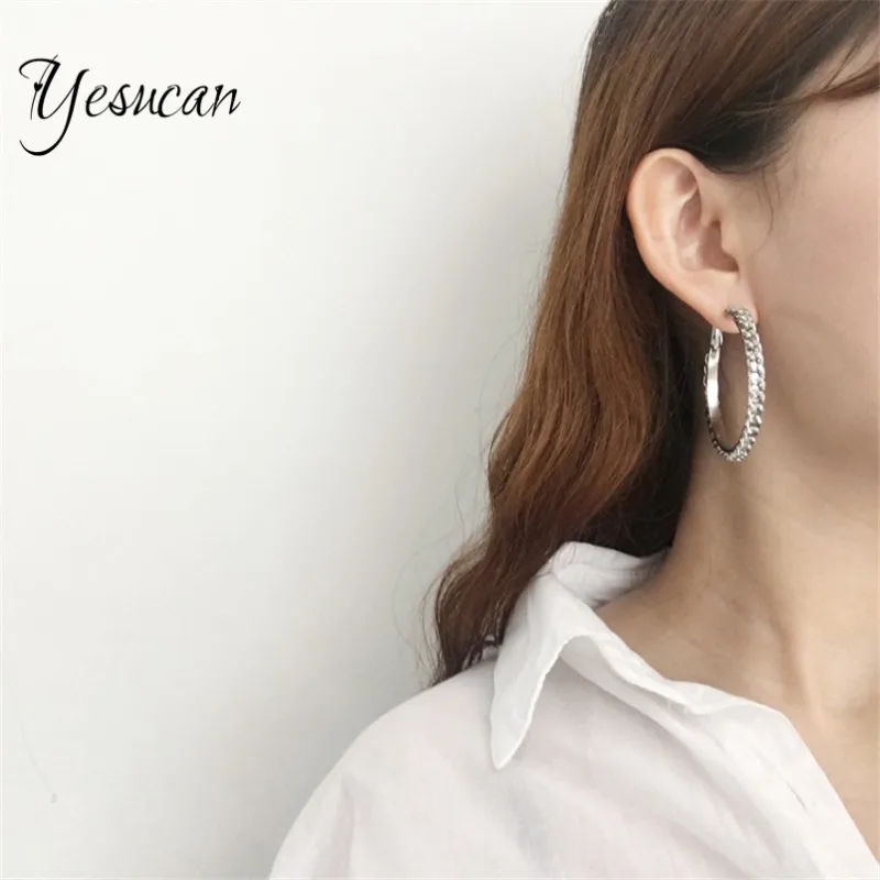 Fashion Hoop Jewelry Boho Geometric Earrings Simple Style Pendientes Punk 50mm Big Metal Circle Hoop Earrings For Women Party
Fashion Hoop Jewelry Boho Geometric Earrings Simple Style Pendientes Punk 50mm Big Metal Circle Hoop Earrings For Women Party