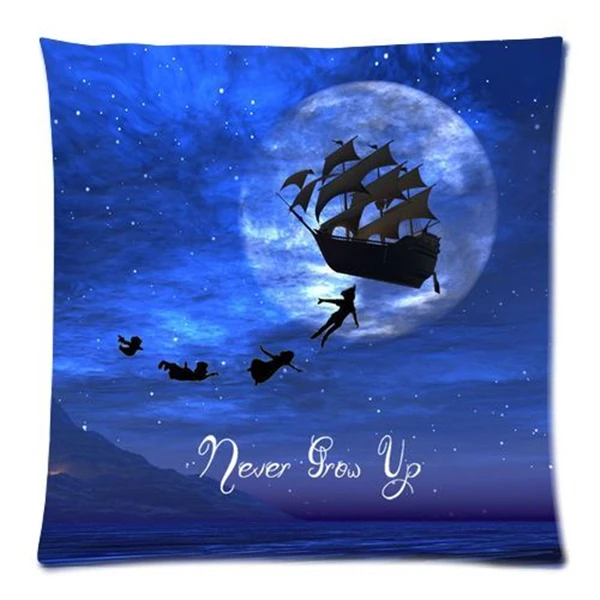 New Hot Peter Pan Throw Pillow Case Cushion Cover Peter Pan Never Grow Up Decorative Pillows Covers Cushions Cases Kid Gifts 18"
New Hot Peter Pan Throw Pillow Case Cushion Cover Peter Pan Never Grow Up Decorative Pillows Covers Cushions Cases Kid Gifts 18"