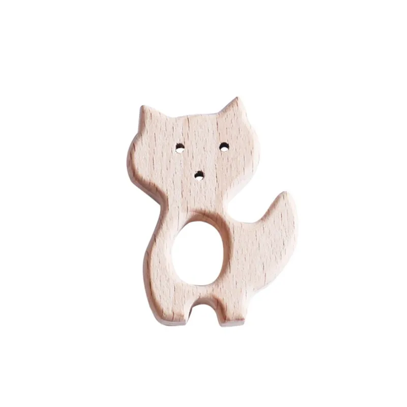 Cute Cartoon Wood Teether Pure Natural Animal Shaped Baby Teething Nursing Wood Teether Baby DIY Pendant Toys Style Random
Cute Cartoon Wood Teether Pure Natural Animal Shaped Baby Teething Nursing Wood Teether Baby DIY Pendant Toys Style Random