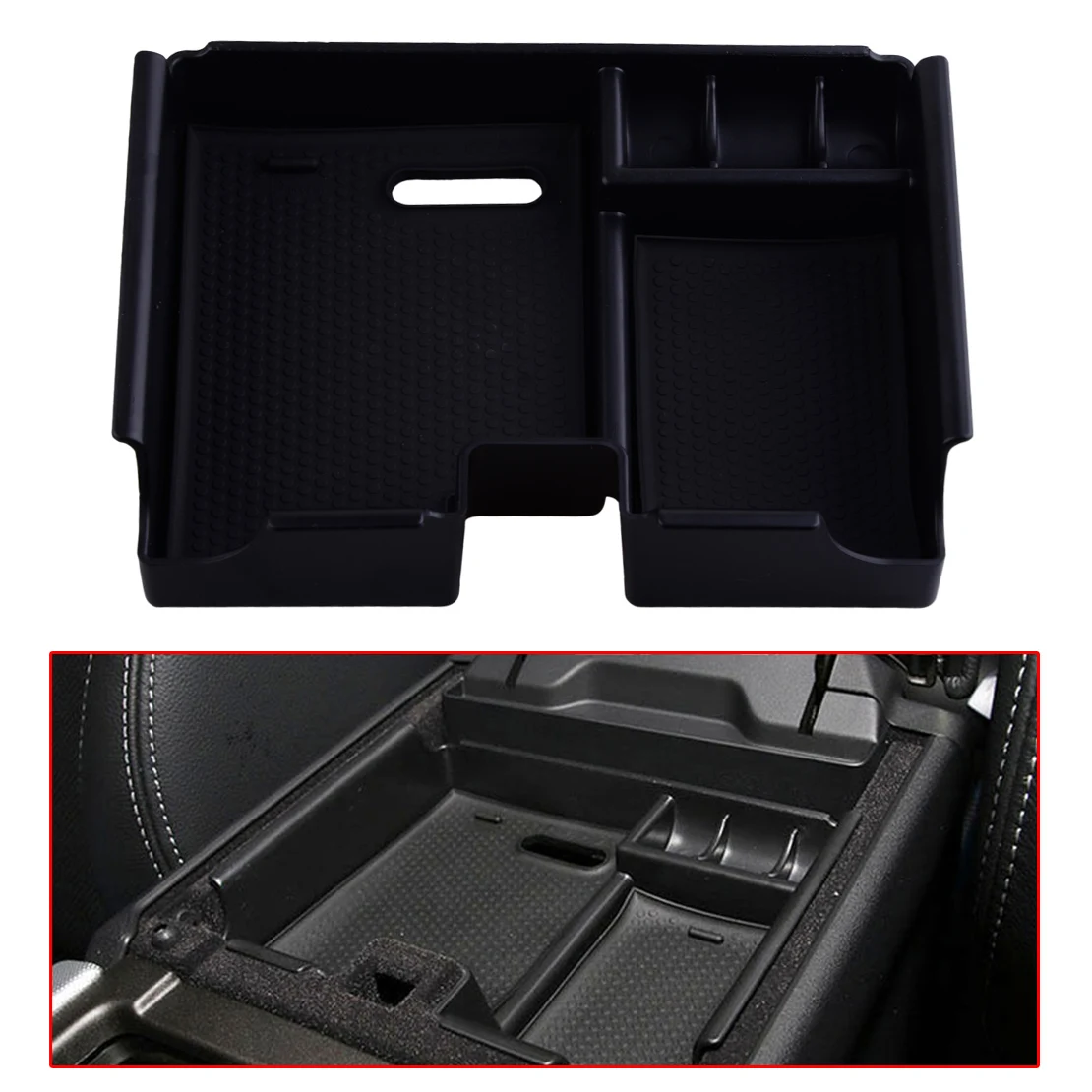 DWCX Armrest Storage Box Center Console Tray with Silicone Pad Fit for Land Rover Evoque 2011 2012 2013 2014 2015 2016 2017
DWCX Armrest Storage Box Center Console Tray with Silicone Pad Fit for Land Rover Evoque 2011 2012 2013 2014 2015 2016 2017