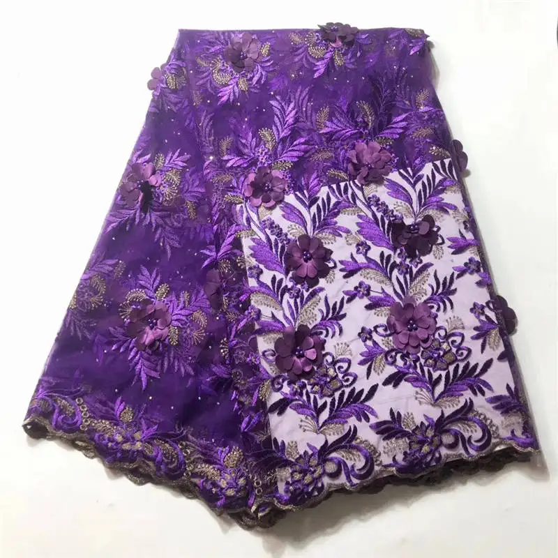 Bridal French Lace Fabric Beaded African Tulle Mesh Lace Fabric With 3D Flowers 5 Yards Per Lot Net Lace Fabric For Dress 30
Bridal French Lace Fabric Beaded African Tulle Mesh Lace Fabric With 3D Flowers 5 Yards Per Lot Net Lace Fabric For Dress 30