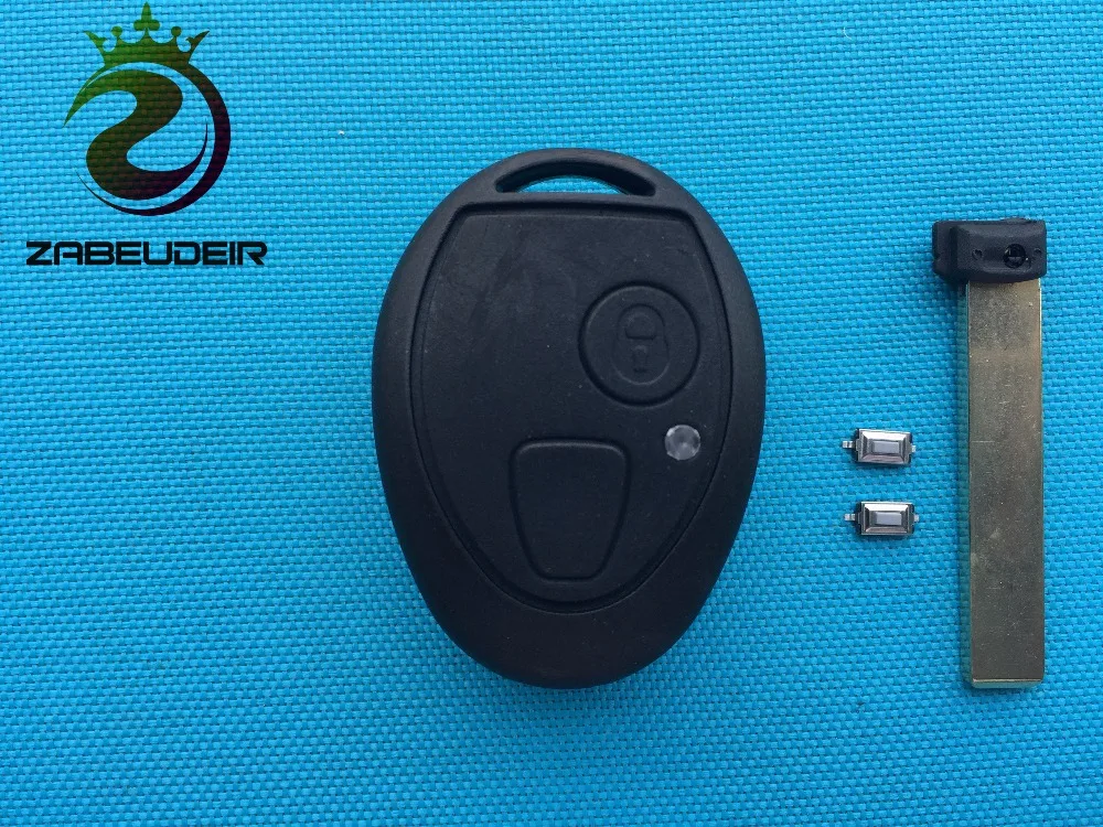 ZABEUDEIR 1pcs of New Replacement Key Shell For MINI ONE COOPER R50 ZT ZR 75 2 BUTTON REMOTE KEY FOB CASE BLANK BLADE
ZABEUDEIR 1pcs of New Replacement Key Shell For MINI ONE COOPER R50 ZT ZR 75 2 BUTTON REMOTE KEY FOB CASE BLANK BLADE