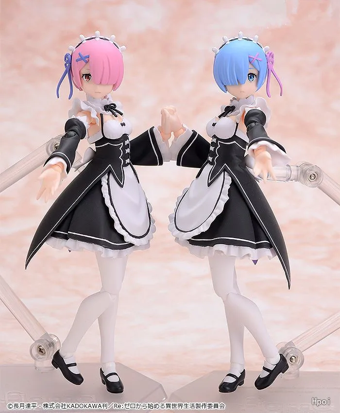 Anime Re:Life in a different world from zero Rem Figma 346 / Ram Figma 347 PVC Action Figure Collectible Model Toys Doll 13cm
Anime Re:Life in a different world from zero Rem Figma 346 / Ram Figma 347 PVC Action Figure Collectible Model Toys Doll 13cm
