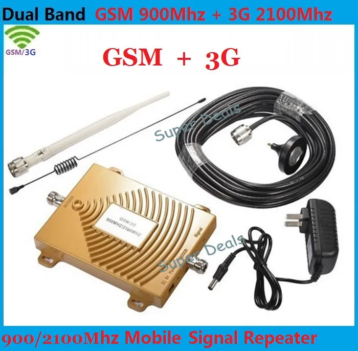 Full Set GSM 900Mhz + 3G W-CDMA 2100MHz Dual Band GSM 3G Repeater Signal Booster, 2G 3G GSM Mobile Phone Signal Repeater Antenna
Full Set GSM 900Mhz + 3G W-CDMA 2100MHz Dual Band GSM 3G Repeater Signal Booster, 2G 3G GSM Mobile Phone Signal Repeater Antenna