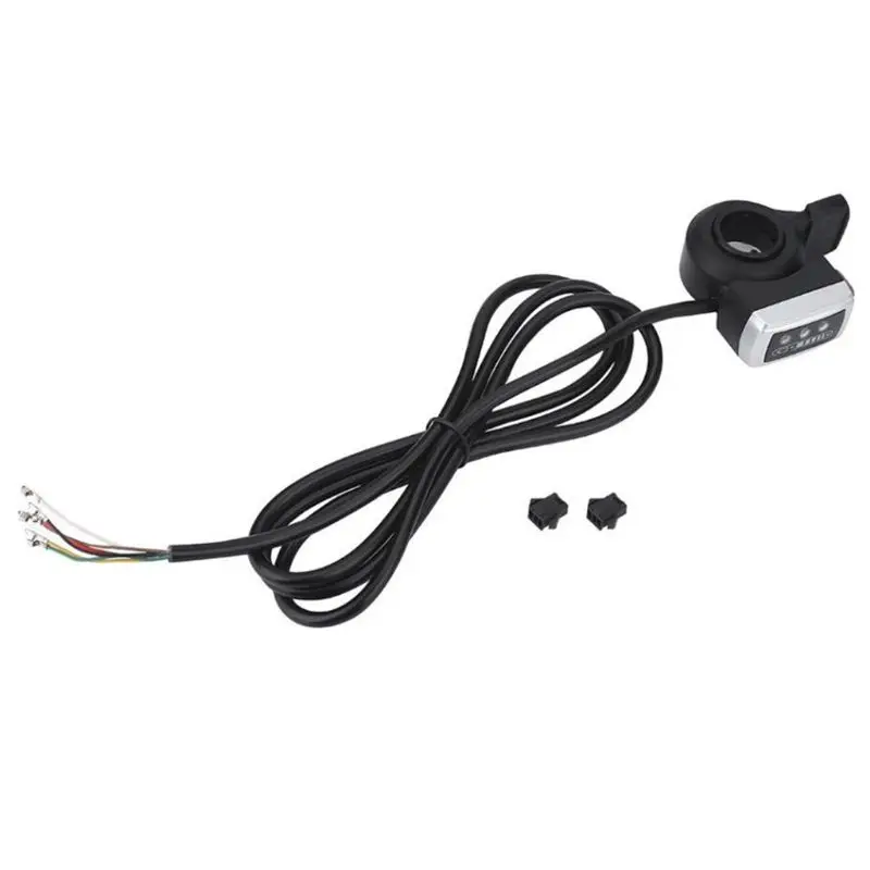 36/48V Motorcycle E-Bike Bicycle E-Scooter Throttle Finger Two-Way Thumb With Battery Power And Switch ON-OFF Thumb Turn Handle
36/48V Motorcycle E-Bike Bicycle E-Scooter Throttle Finger Two-Way Thumb With Battery Power And Switch ON-OFF Thumb Turn Handle