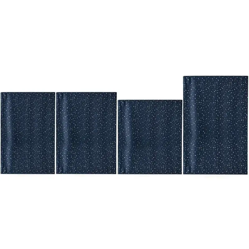 Navy Blue Self-Adhesive Blinds Blackout Window Curtains Silver Star Print Classic Curtains For Bathroom Living Room Kitchen
Navy Blue Self-Adhesive Blinds Blackout Window Curtains Silver Star Print Classic Curtains For Bathroom Living Room Kitchen