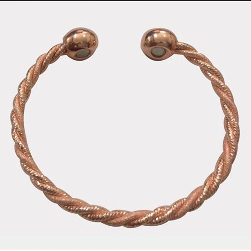 Magic Magnetic Twisted Open Cuff Bracelet with Two Jewelry Accessories for Female Health Care Body Healing Copper Charm Gifts
Magic Magnetic Twisted Open Cuff Bracelet with Two Jewelry Accessories for Female Health Care Body Healing Copper Charm Gifts