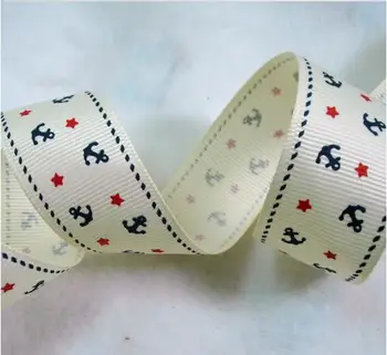 hot sale 50 yards 5/8" 16mm ivory navy blue and red Anchor &star print grosgrain ribbon
hot sale 50 yards 5/8" 16mm ivory navy blue and red Anchor &star print grosgrain ribbon