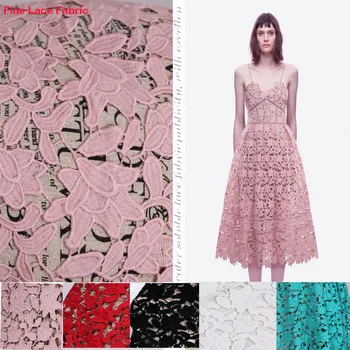 Wide 120cm* 1yard Good ! Embroidered Lace Fabric Hollow Mesh Cotton Fabric Lace Sewing Material DIY Fashion Wedding Dress Lace 
Wide 120cm* 1yard Good ! Embroidered Lace Fabric Hollow Mesh Cotton Fabric Lace Sewing Material DIY Fashion Wedding Dress Lace