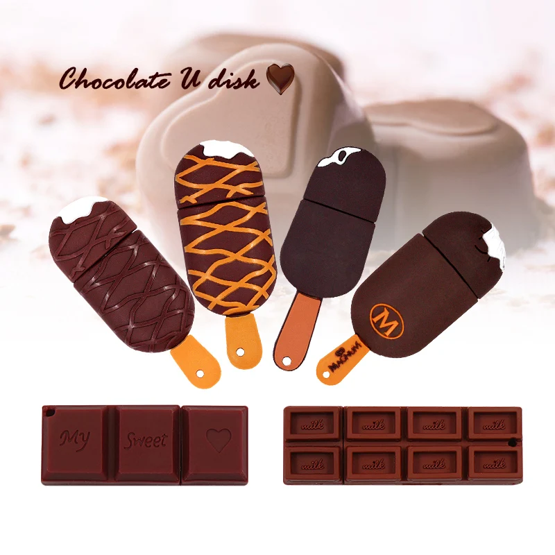 TOP quality Chocolate ice cream memory stick 8gb 16gb 32gb 64gb Usb micro usb flash drive 128gb smartphone USB 3.0 pendrive
TOP quality Chocolate ice cream memory stick 8gb 16gb 32gb 64gb Usb micro usb flash drive 128gb smartphone USB 3.0 pendrive