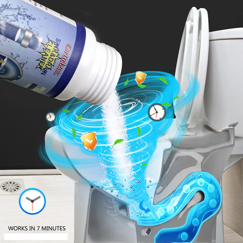 2PC Powerful Sink Drain Cleaner Chemical Powder Agent for Kitchen Toilet Pipe Cleaner Car Sofa Leather Shoe refurbishing agent
2PC Powerful Sink Drain Cleaner Chemical Powder Agent for Kitchen Toilet Pipe Cleaner Car Sofa Leather Shoe refurbishing agent