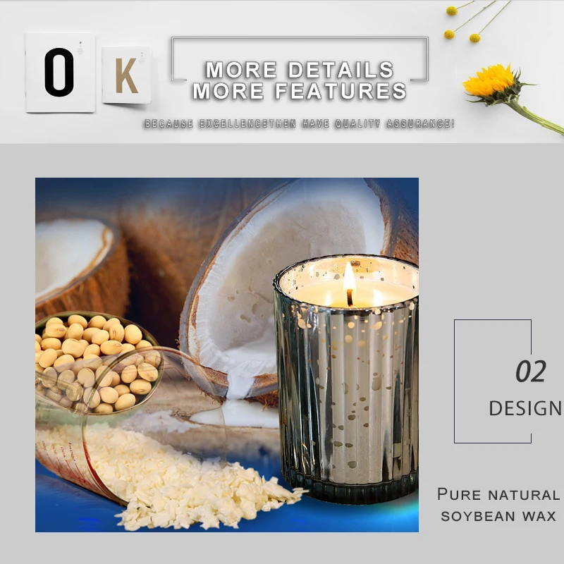 Candle jars (4)