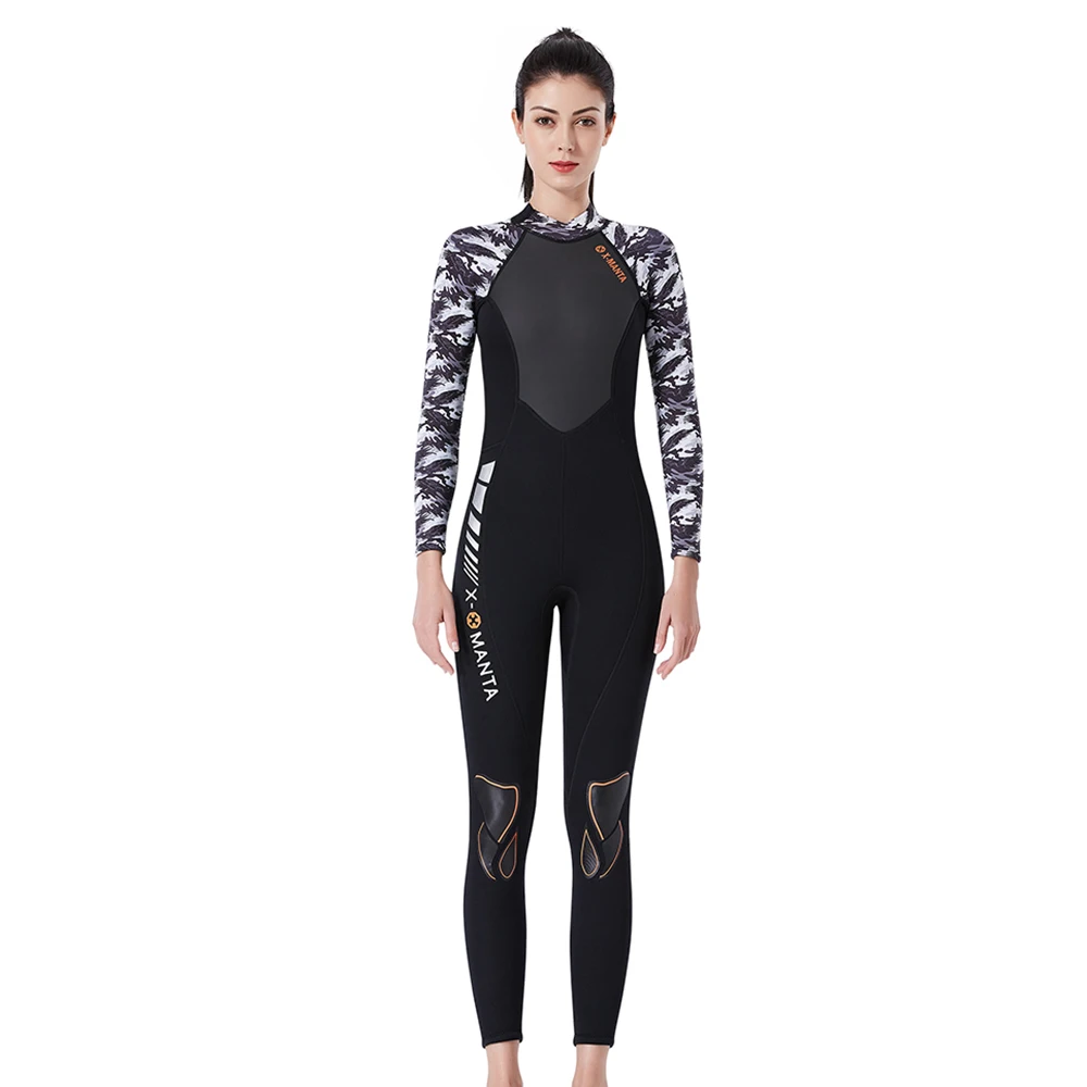 DIVE SAIL WS-19484 Fashionable Women's Long-sleeve Camouflage Diving Suit Comfortable Warm Sun-proof Anti-piercing Wetsuit
DIVE SAIL WS-19484 Fashionable Women's Long-sleeve Camouflage Diving Suit Comfortable Warm Sun-proof Anti-piercing Wetsuit