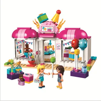 Friends Heartlake Party Gift Shop 181Pcs Friend Building Blocks For Girl Sets Toy Compatible Lepining Friends Bricks
Friends Heartlake Party Gift Shop 181Pcs Friend Building Blocks For Girl Sets Toy Compatible Lepining Friends Bricks