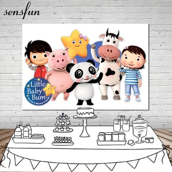 Sensfun 1st Birthday Party Photography Backdrop Little Baby Bum Baby Shower Backgrounds For Photo Studio 7x5FT
Sensfun 1st Birthday Party Photography Backdrop Little Baby Bum Baby Shower Backgrounds For Photo Studio 7x5FT