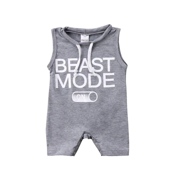 Newborn Baby Boy Gray Letter Printed Short Sleeve Romper Short Loose Jumpsuit Outfits Size 0-24M
Newborn Baby Boy Gray Letter Printed Short Sleeve Romper Short Loose Jumpsuit Outfits Size 0-24M