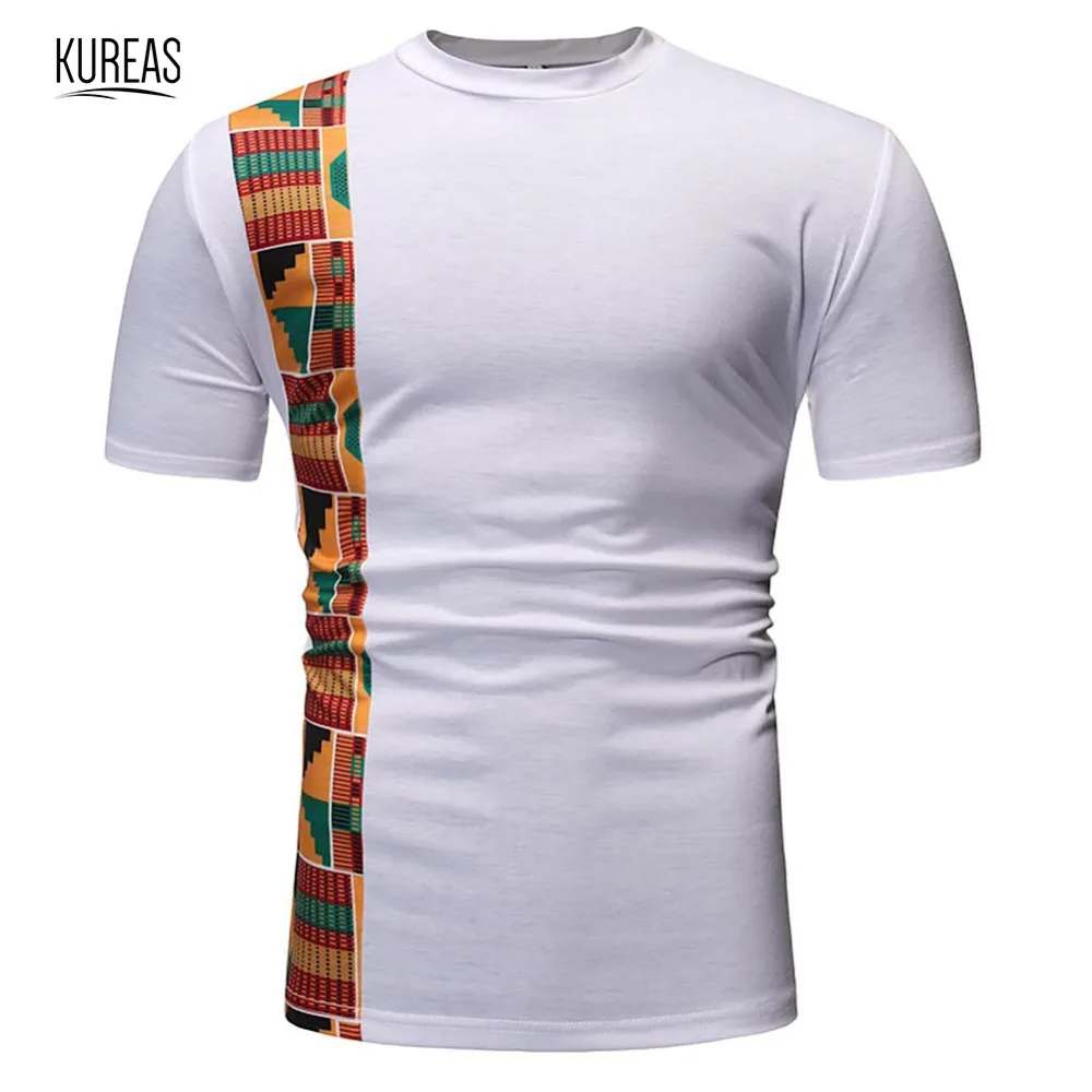 Kureas Men's African T-Shirt Dashiki Shirts Summer Short Sleeve O-Neck Tee Traditional Casual Tribal Fashion Tops
Kureas Men's African T-Shirt Dashiki Shirts Summer Short Sleeve O-Neck Tee Traditional Casual Tribal Fashion Tops
