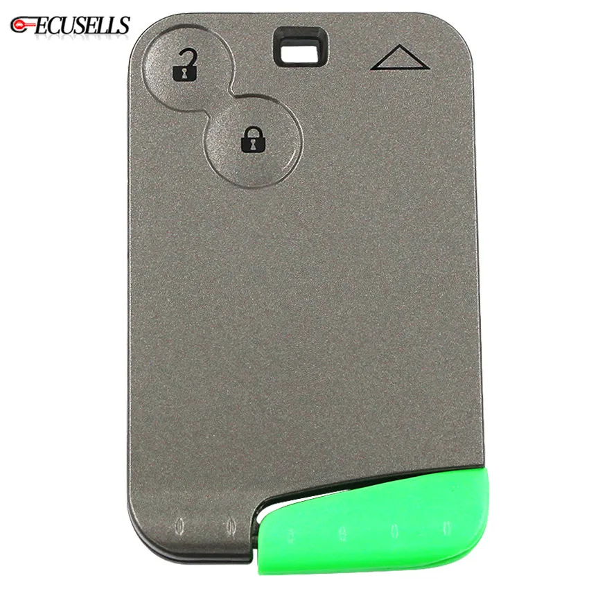 2 Button Smart Card Remote Car Key Shell Case Key Housing with Insert Small Key Uncut Blade For Renault Laguna Vel-Satis Espace
2 Button Smart Card Remote Car Key Shell Case Key Housing with Insert Small Key Uncut Blade For Renault Laguna Vel-Satis Espace