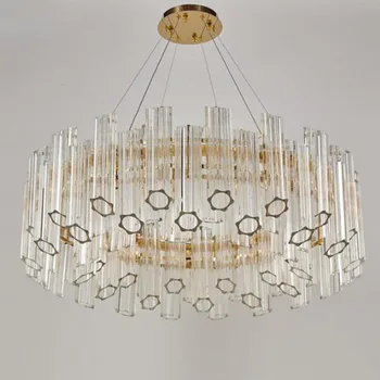 Modern Luxury Contemporary Chandeliers Hanging Pendant Lamp Crystal Chandelier Light Fixture for Home Restaurant Decoration
Modern Luxury Contemporary Chandeliers Hanging Pendant Lamp Crystal Chandelier Light Fixture for Home Restaurant Decoration