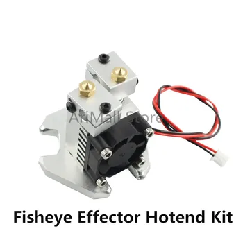 3D printer parts V6 remote Extruder fisheye effector dual head hotend with Fan Kit 1.75/0.4
3D printer parts V6 remote Extruder fisheye effector dual head hotend with Fan Kit 1.75/0.4