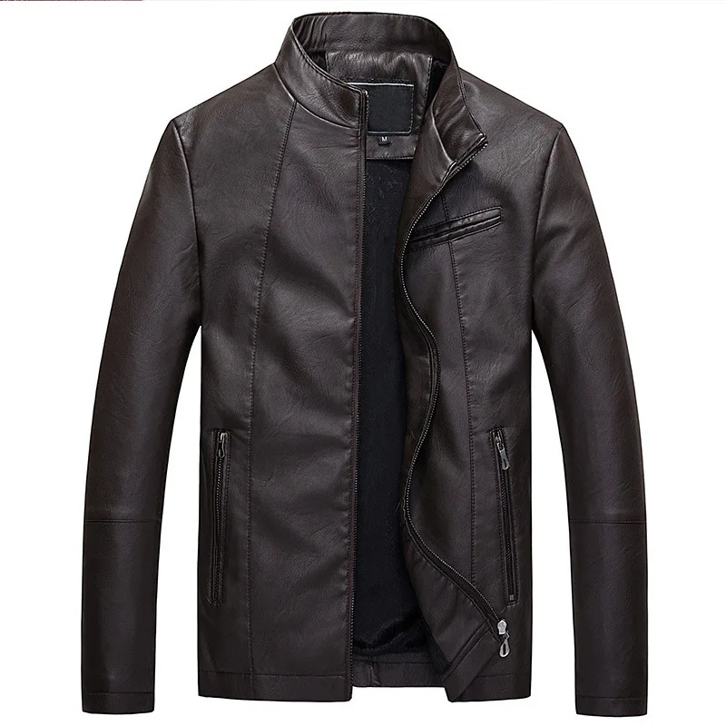 Luxury Mens Leather Jackets Winter Coats Men Velvet Thick Fashion Faux Outerwear Pilot Biker Motorcycle Male Business Jacket
Luxury Mens Leather Jackets Winter Coats Men Velvet Thick Fashion Faux Outerwear Pilot Biker Motorcycle Male Business Jacket