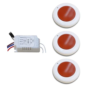 2107 New Item 1CH RF Wireless Remote Control Switch System, 3X Transmitter + 1 X Receiver 315/433 MHZ Learning Code
2107 New Item 1CH RF Wireless Remote Control Switch System, 3X Transmitter + 1 X Receiver 315/433 MHZ Learning Code