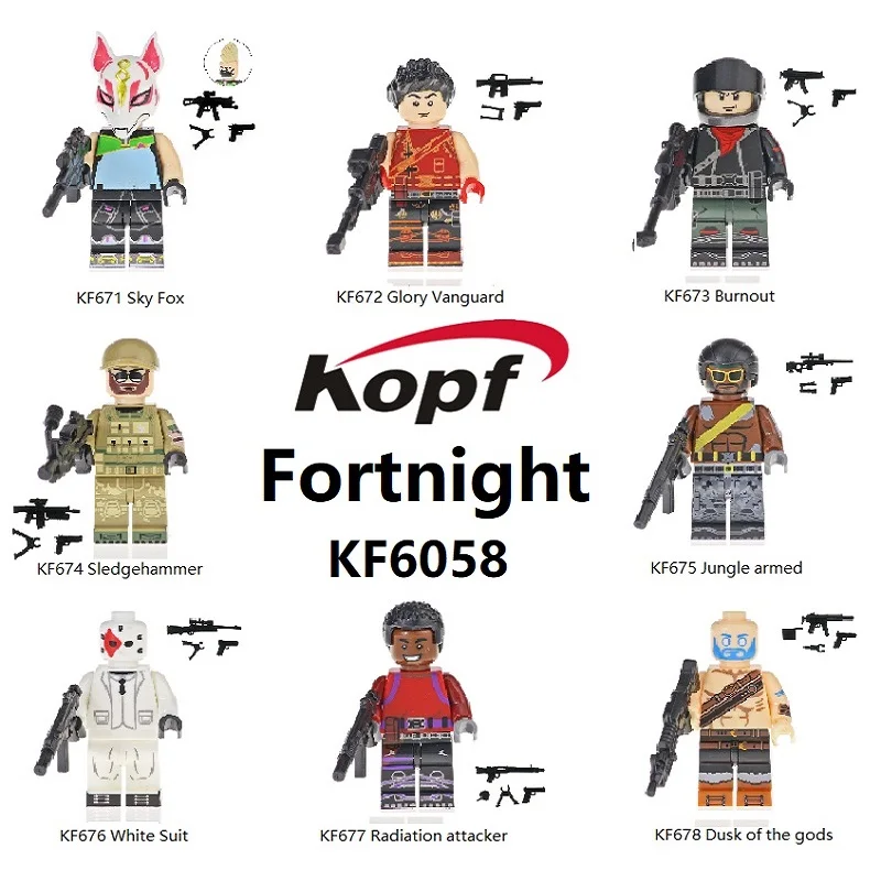 Game Sky Fox Burnot Sledgehammer Jungle Armed Building Blocks Learning Action Figures For Children Toys Gift KF6058
Game Sky Fox Burnot Sledgehammer Jungle Armed Building Blocks Learning Action Figures For Children Toys Gift KF6058
