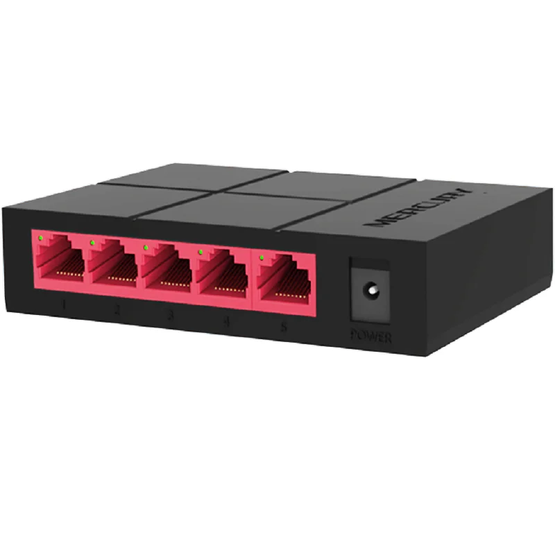 SG105M Mini 5-Ports Desktop Gigabit 1000Mbps Switch Ethernet Network Switch LAN Hub Full or Half duplex Exchange Fast Switcher
SG105M Mini 5-Ports Desktop Gigabit 1000Mbps Switch Ethernet Network Switch LAN Hub Full or Half duplex Exchange Fast Switcher