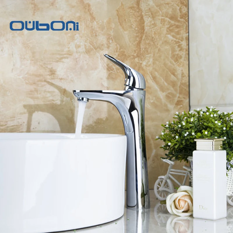 Wholesale And Retail Bathroom Basin Sink Faucets Chrome Finish Faucet Bathroom Vanity Vessel Mixer Tap with Hot and Cold Water
Wholesale And Retail Bathroom Basin Sink Faucets Chrome Finish Faucet Bathroom Vanity Vessel Mixer Tap with Hot and Cold Water