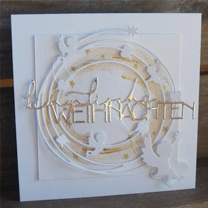 Eastshape Angel Wreath Dies Metal Cutting Dies New 2019 for Card Making Scrapbooking DIY Album Embossing Paper Craft
Eastshape Angel Wreath Dies Metal Cutting Dies New 2019 for Card Making Scrapbooking DIY Album Embossing Paper Craft