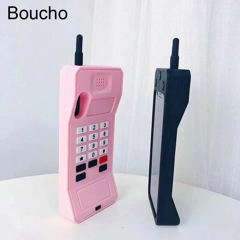 Чехол для телефона Boucho iphone XS MAX 8 Plus Модный 3D винтажный Мягкий силиконовый чехол