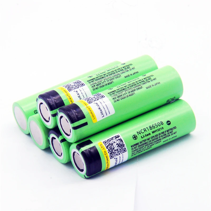 180PCS 2018 LiitoKala new original NCR18650B 34B 3.7V 18650 3400mAh rechargeable lithium battery flashlight battery
180PCS 2018 LiitoKala new original NCR18650B 34B 3.7V 18650 3400mAh rechargeable lithium battery flashlight battery