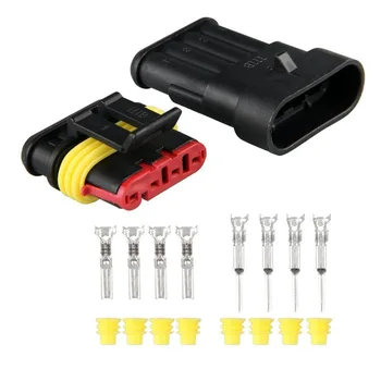 Dewtreetali 10 Sets Kits Car 4 Pin Way Waterproof Wire Connector Plug Car Auto Sealed Electrical Set High Quality
Dewtreetali 10 Sets Kits Car 4 Pin Way Waterproof Wire Connector Plug Car Auto Sealed Electrical Set High Quality