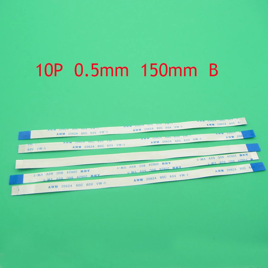 5pcs New FFC FPC flat flexible cable 0.5mm pitch 10 pin B Reverse / Anisotrop Length 150mm Width 5.5mm Ribbon 10pin Flex Cable
5pcs New FFC FPC flat flexible cable 0.5mm pitch 10 pin B Reverse / Anisotrop Length 150mm Width 5.5mm Ribbon 10pin Flex Cable