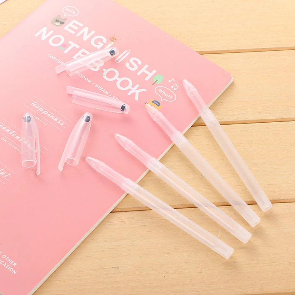 20Pcs/Lot (No ink)New Gel Pen Shell Casing Transparent Ballpoint Pen Cap Minimalist Cheapest Pen Shell Cover
20Pcs/Lot (No ink)New Gel Pen Shell Casing Transparent Ballpoint Pen Cap Minimalist Cheapest Pen Shell Cover