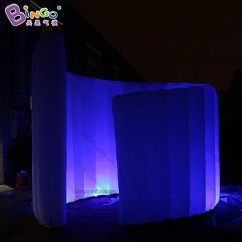 EXQUISITE CRAFT 3x3m inflatable curve photo tent balloon spiral lighting LED booth custommade for advertising background shuttle
EXQUISITE CRAFT 3x3m inflatable curve photo tent balloon spiral lighting LED booth custommade for advertising background shuttle