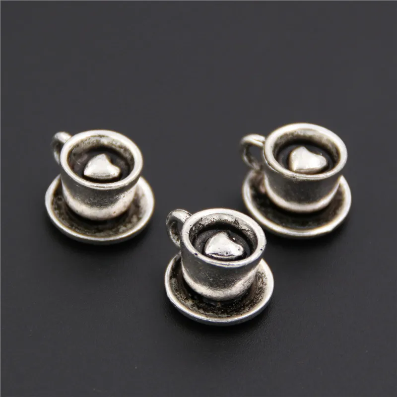 5pcs Antique Silver 3D Coffee With Heart Charm Latte Cappuccino Pendants Diy Jewelry Finding A2523
5pcs Antique Silver 3D Coffee With Heart Charm Latte Cappuccino Pendants Diy Jewelry Finding A2523