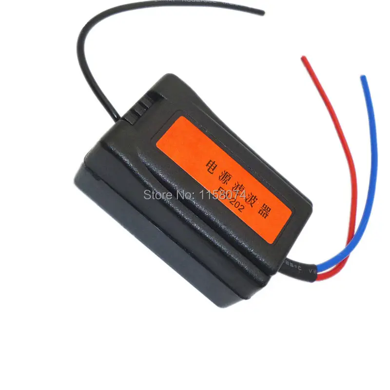 Universal 12V Car Power Supply Filter Auto Power Supply Remove Noise Interference Filter Brand New For Auto Stereo Radio Audio
Universal 12V Car Power Supply Filter Auto Power Supply Remove Noise Interference Filter Brand New For Auto Stereo Radio Audio