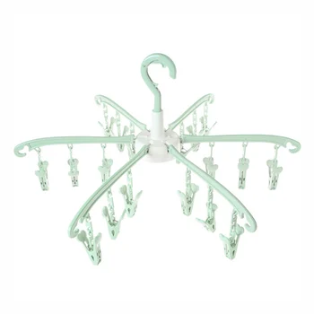 1pcs 18 Clip Laundry Clothes Hanger Multifunction Rotatable Folding Polypropylene Plastic Underwear Sock Hanger Nordic Style
1pcs 18 Clip Laundry Clothes Hanger Multifunction Rotatable Folding Polypropylene Plastic Underwear Sock Hanger Nordic Style