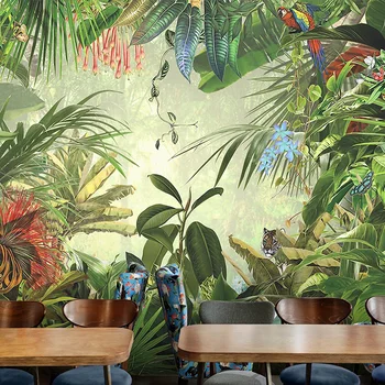 Custom 3d photo wallpaper 3d wall murals wallpaper Tropical rainforest plant banana background wall wallpaper home decoration
Custom 3d photo wallpaper 3d wall murals wallpaper Tropical rainforest plant banana background wall wallpaper home decoration