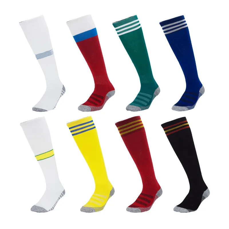 2018 summer men Kids women soccer socks over the knee stockings plain rugby hiking sports football breathable | Спорт и развлечения