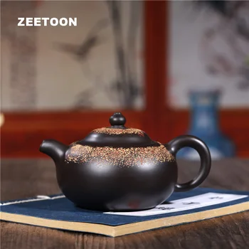230ml Authentic Yixing Teapot Chinese Healthy Purple Clay Yu Ru Pot Master Handmade Zisha Kung Fu Tea Set Creative Home Decor
230ml Authentic Yixing Teapot Chinese Healthy Purple Clay Yu Ru Pot Master Handmade Zisha Kung Fu Tea Set Creative Home Decor