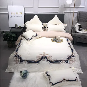 Egyptian Cotton Luxury Europe Bedding Set Queen King Bed Sheet Linens set Oriental Embroidery Bed set Duvet Cover Pillowcase
Egyptian Cotton Luxury Europe Bedding Set Queen King Bed Sheet Linens set Oriental Embroidery Bed set Duvet Cover Pillowcase